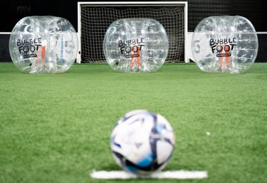 bubble foot avec des bulles neuves