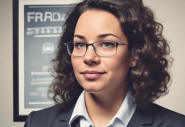 A supportive consultant discussing case details with a concerned client in an office setting.