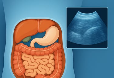 Ecografia addome completo Qualiano - Studio fegato, colecisti, pancreas, reni, presso Dott. Picascia