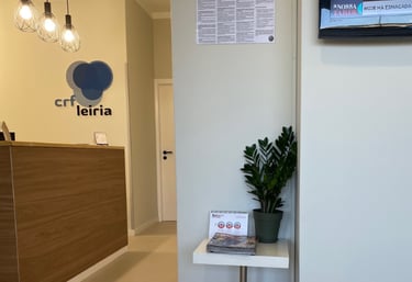 a television screen showing a television and a plant