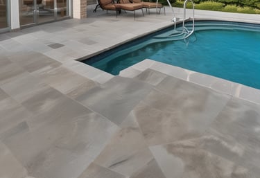 Safe, dry walkway with clear anti-slip treatment in a busy office building.