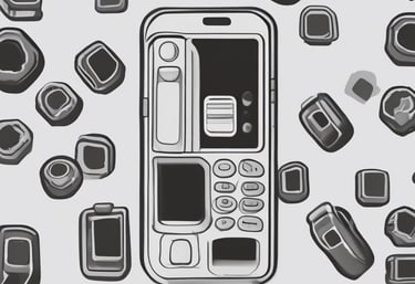 Close-up of engineers assembling durable Electromax smartphones in a modern factory.