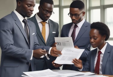 A professional pharmaceutical sales representative discussing with a doctor in a clinic.