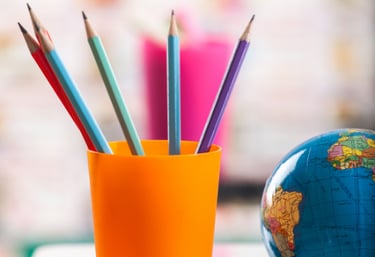 pencil in a cup