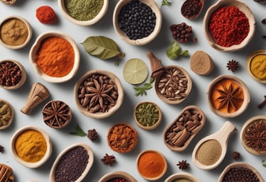 Close-up of hands holding a basket filled with organic fruits and vegetables.