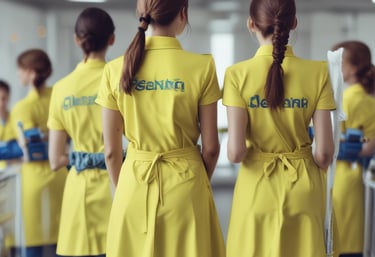 Exterior view of a clean, well-maintained building with shiny windows reflecting the sky.