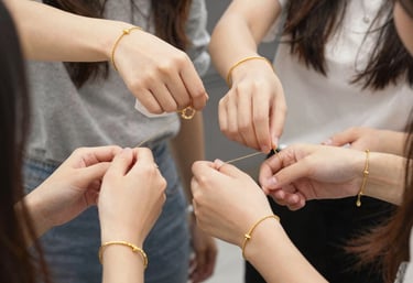 A cozy appointment room with soft lighting and comfortable seating, ready for a client.