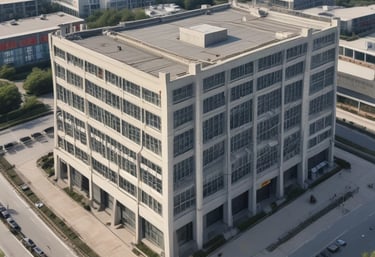 Photo of Coyoleoeo's factory floor with skilled workers crafting leather goods.