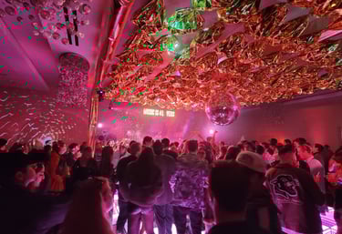 New years eve 2026 in Coasterra, San Diego, California.