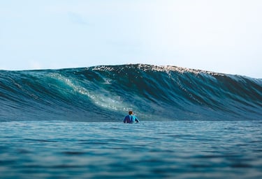 surf photography from tea bags in simeulue