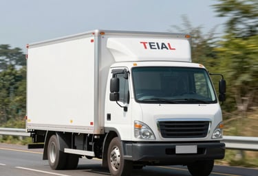 Friendly customer service representative assisting a client over the phone in a modern office.