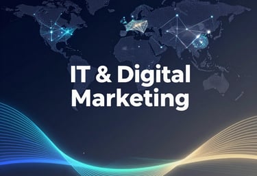 Modern office workspace with diverse professionals collaborating over data analytics on sleek laptops.