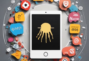 A creative team brainstorming ideas with colorful mood boards and sketches.