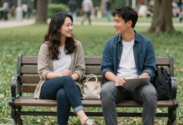 A caring therapist listening attentively during a virtual counseling session.