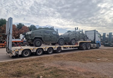 Servicio de transporte especial para vehículos industriales y cargas sobredimensionadas