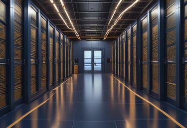 a man riding a skateboard down a street next to tall buildings