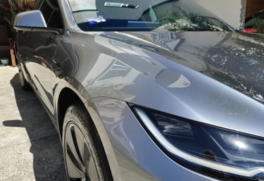 Aplicación profesional de recubrimiento cerámico para auto deportivo en D Cars PRO Detailing Guadalajara, brillo profundo y p