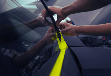 Remplacement soigné de pare-brise