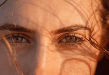 Defined brows and lashes from mobile beauty service in Bradford