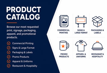 easyway print solutions product catalog commercial printing