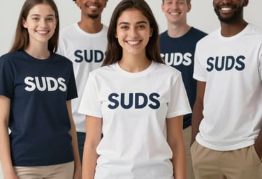 Team members working together to operate plastic recycling machinery at the Suds facility.