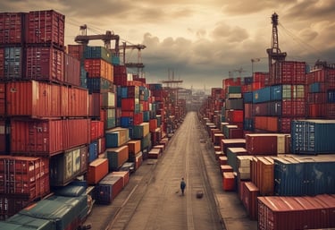 Team of African professionals coordinating international shipments with digital tools.