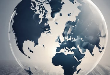 A sleek, modern workspace with multiple screens displaying code, AI data visualizations, and automation workflows.