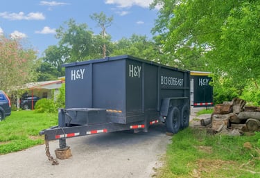 7x14 Dump Trailer Rental Tampa