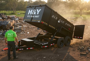 H&Y Junk Removal Tampa and Trailer Rental