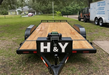 Flatbed Trailer rental Tampa