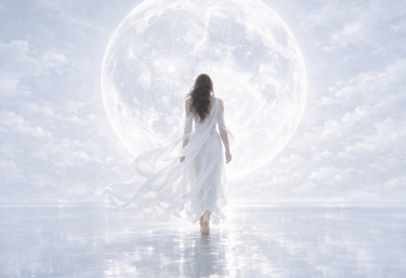 Be You Too Full Logo walking on water to moon