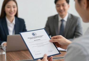 We provide official business invitation support for professionals traveling internationally for meet
