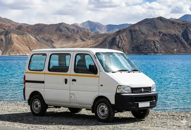 Maruti eeco for hire in Ladakh