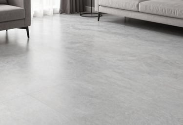 carrelage gris, grand format