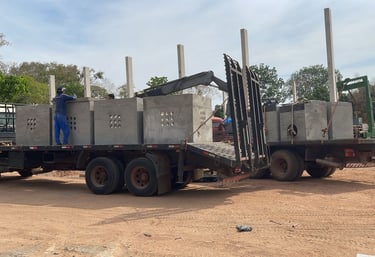 Caixa pre moldadas - Traço Pre moldados