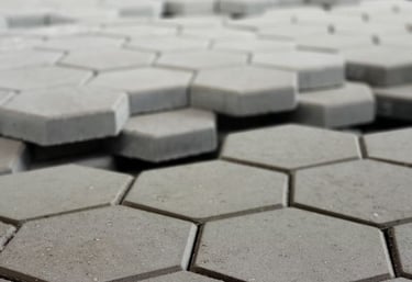 Paver Sextavado dormido - Traço Blocos