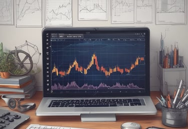 A sleek dashboard displaying real-time crypto trading signals with clear performance metrics.