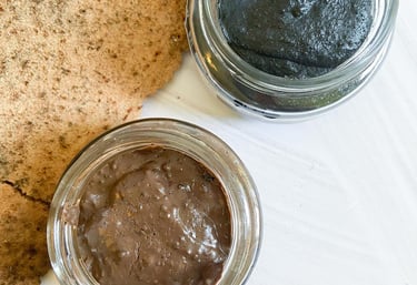 Dos taros de exfoliante facial