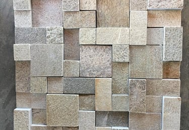 pedra carranca verde mosaico em placas direto da fábrica jazida própria melhor preço pedra linda