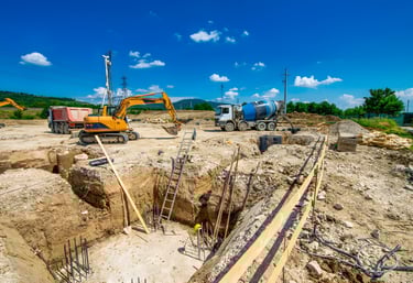 commercial site clearing and land preparation contractor supporting construction projects 