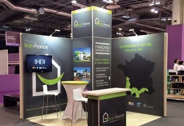 Stand parapluie pour salon évènement en France - Ciblexpo