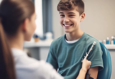 black blue and yellow textile
