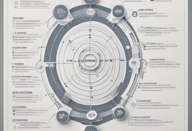 A warm office setting with a consultant discussing financial plans with a family.