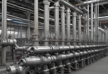 Close-up of advanced electrical measurement instruments in a high-tech lab setting.