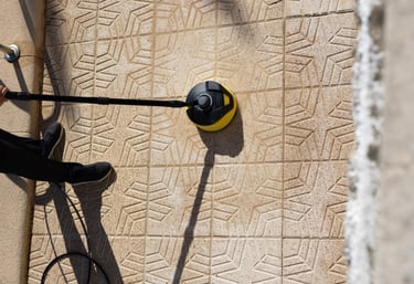 Patio cleaning