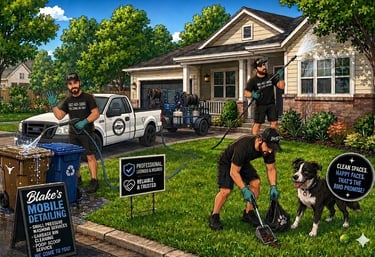 We offer a variety of home services to help you maintain a clean home!