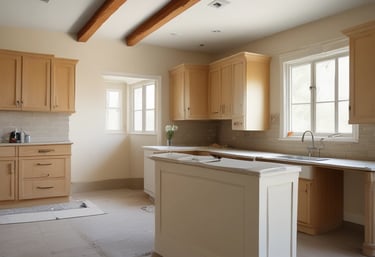 A happy family celebrating after selling their home.