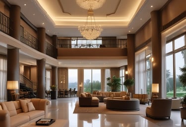 a man riding a skateboard down a street next to tall buildings