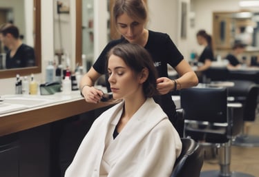 A vibrant gym interior with people working out, showcasing a modern fitness environment