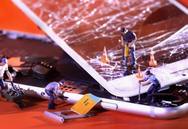 Precision iPhone, iPad, and Microsoft Surface hardware restoration.